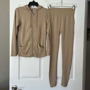 New Mix Hoodie and Leggings Set